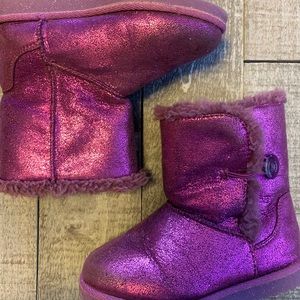Target Purple Metallic Boots